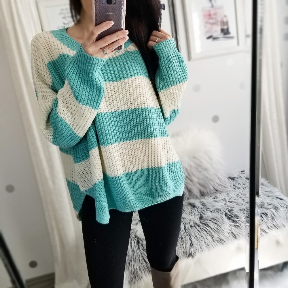 🎈Last1️⃣Slouchy Oversized Sweater Pullover - Picture 2 of 8